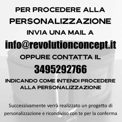 Cintura per sollevamento pesi Personalizzata